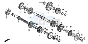 CR80RB drawing TRANSMISSION