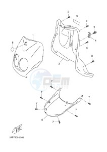 YN50FU NEO'S 4 (2AC9 2AC9 2AC9) drawing LEG SHIELD