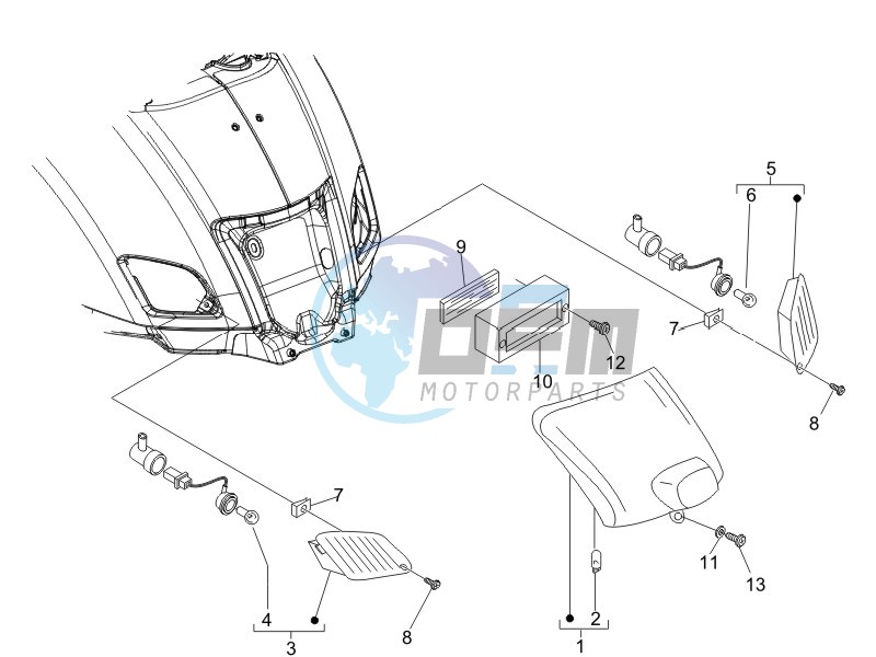 Tail light - Turn signal lamps