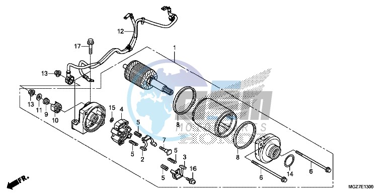 STARTER MOTOR