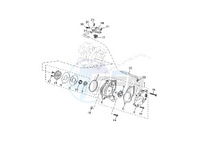 YP R X-MAX 125 drawing WATER PUMP