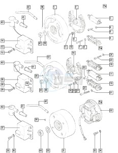 STANDARD_24-45kmh_T-X 50 T-X drawing Magneto