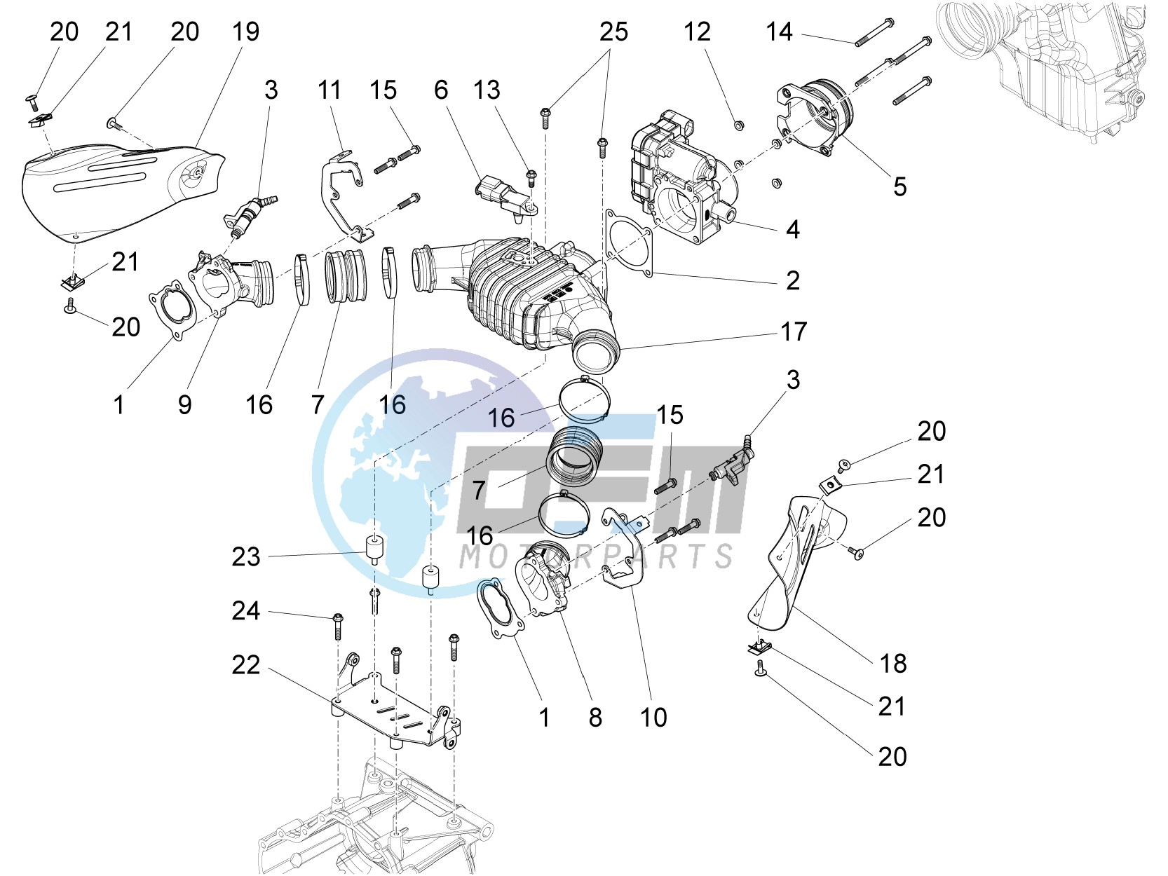 Throttle body