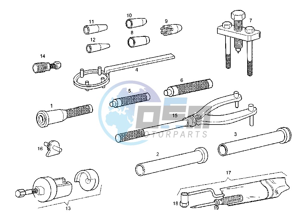 WORKSHOP SERVICE TOOLS