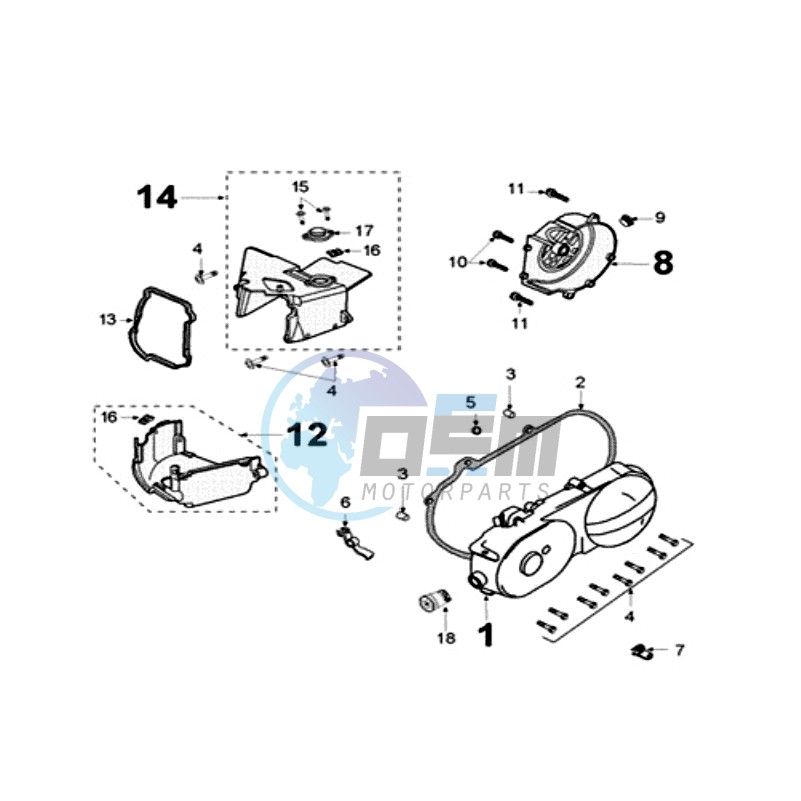 CRANKCASE COVER