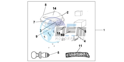 TOP BOX 35 L NH-A48M