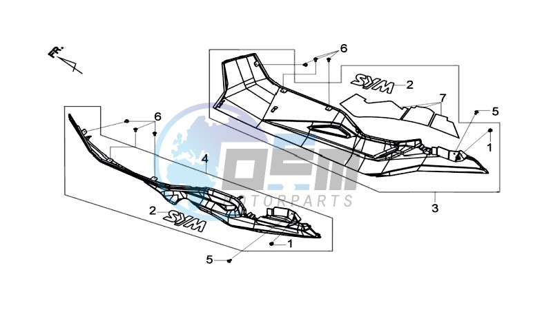 COWLING L / R