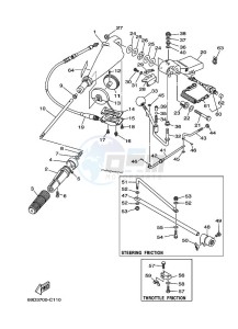 E60HMHDS drawing STEERING