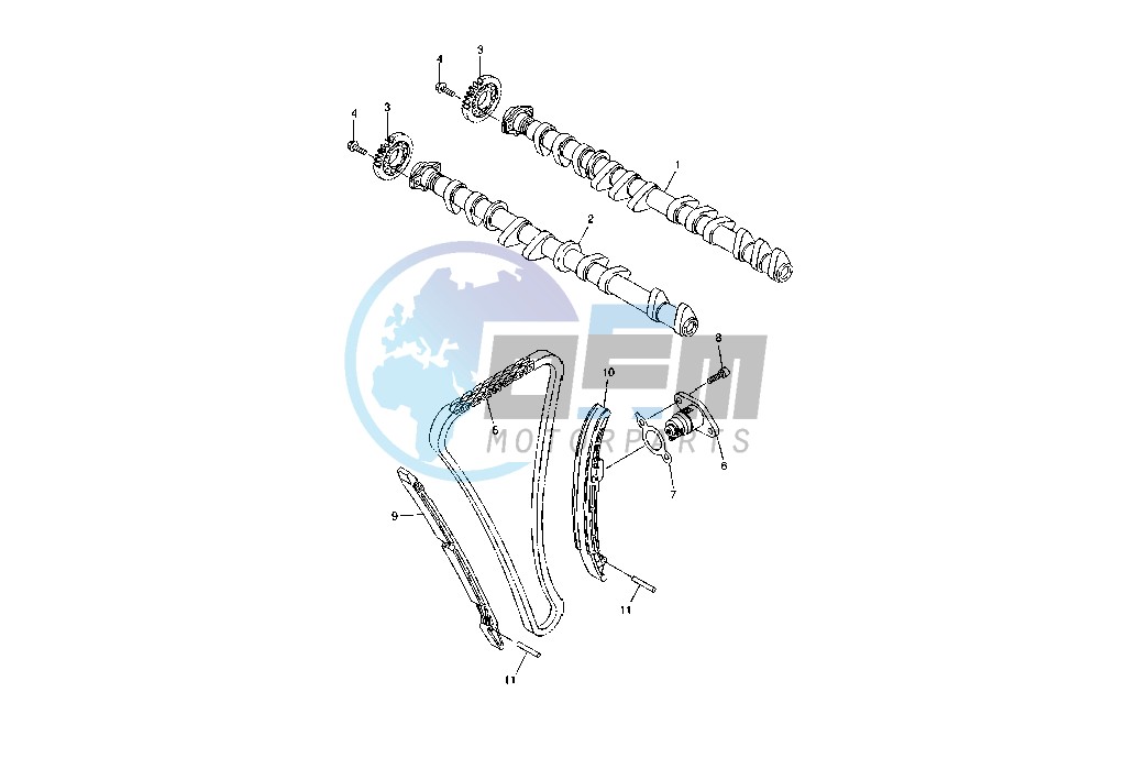 CAMSHAFT- CHAIN