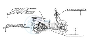 SH100 drawing MARK/STRIPE (1)