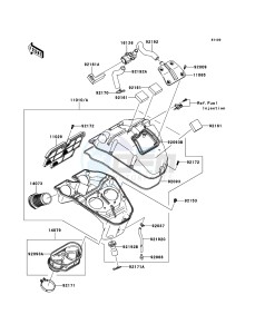 ER-6n ABS ER650B6F GB XX (EU ME A(FRICA) drawing Air Cleaner