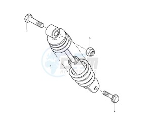 BW'S 50 drawing REAR SHOCK ABSORBER