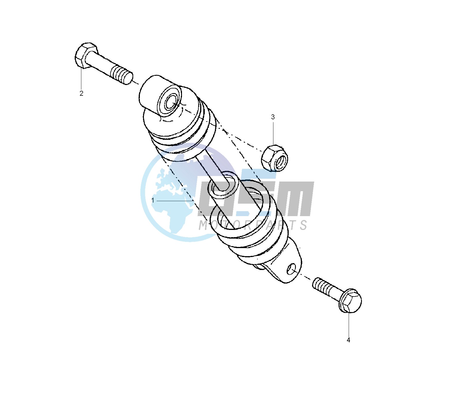 REAR SHOCK ABSORBER