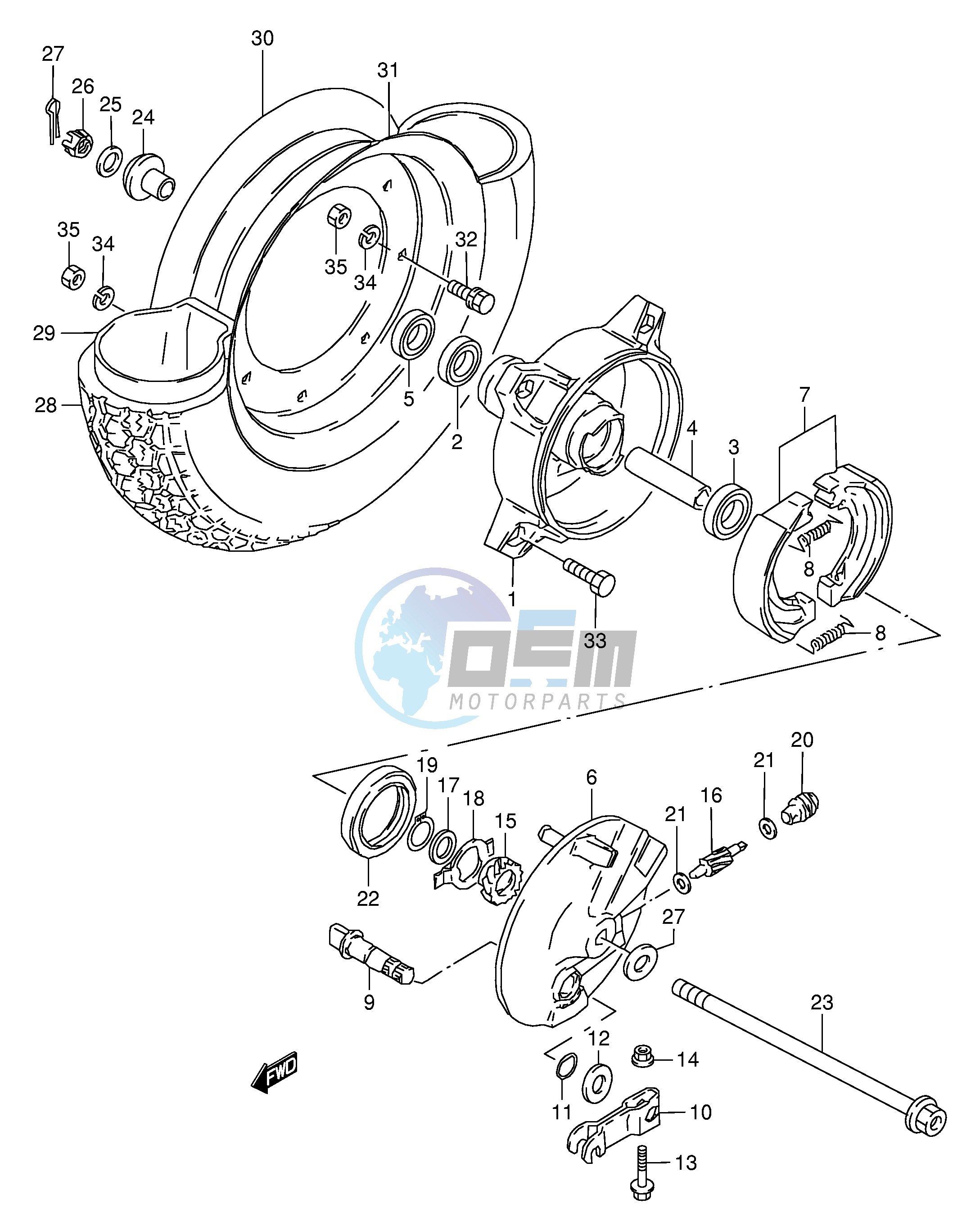 FRONT WHEEL