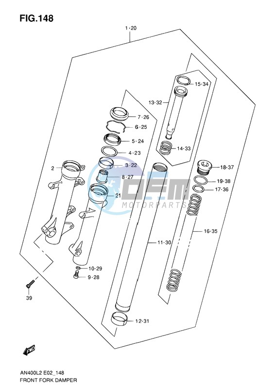 FRONT FORK DAMPER