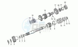 Daytona 1000 drawing Gear box