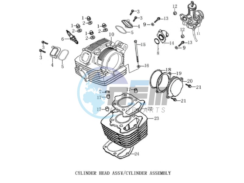 Cylinder head cover - Cylinder