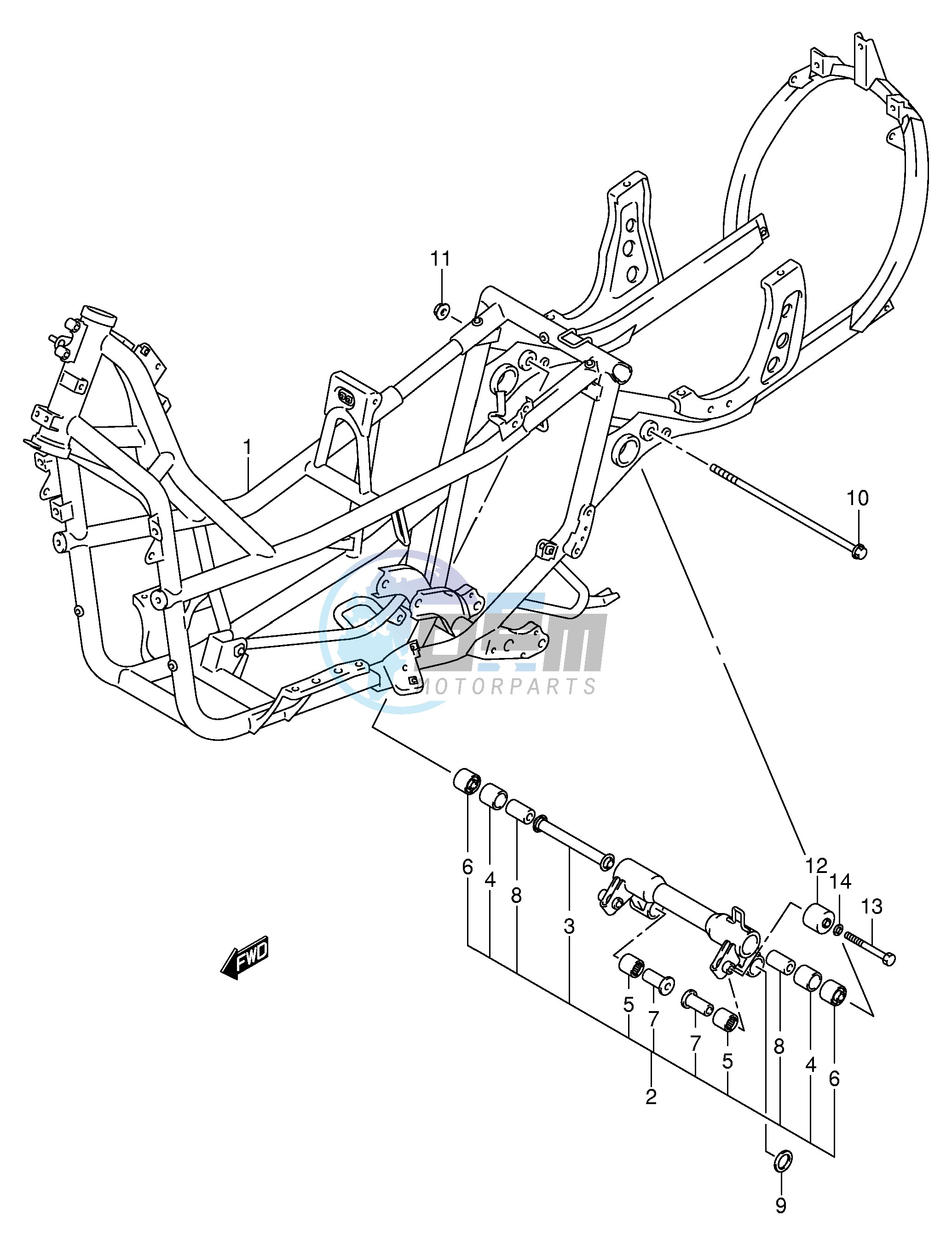 FRAME (MODEL K1 K2)