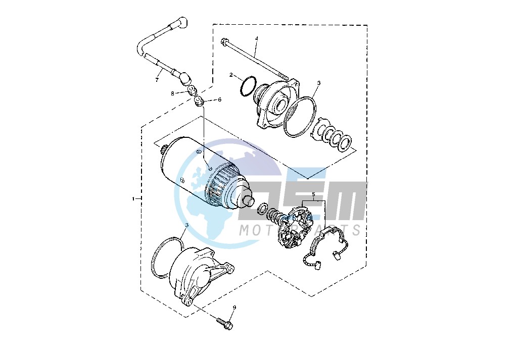 STARTING MOTOR