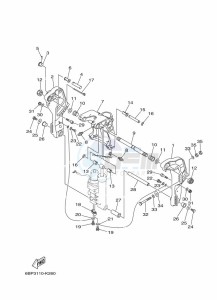 F20DETL drawing FRONT-FAIRING-BRACKET