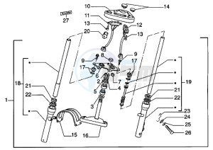 Eaglet automatic 50 drawing Telescopic fork