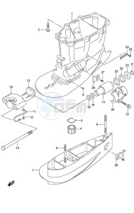 DF 225 drawing Drive Shaft Housing