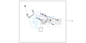 VT750C9 Australia - (U / MME) drawing CH S/B SUPPORT