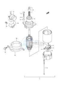 DF 30 drawing Starting Motor