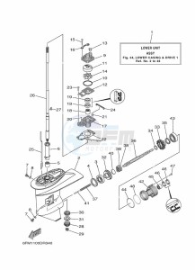 F25GMHL drawing LOWER-CASING-x-DRIVE-1