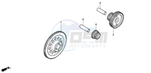 CG125 drawing STARTING CLUTCH