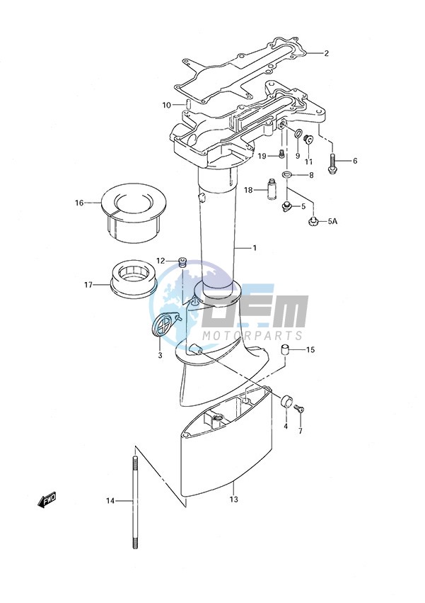 Drive Shaft Housing