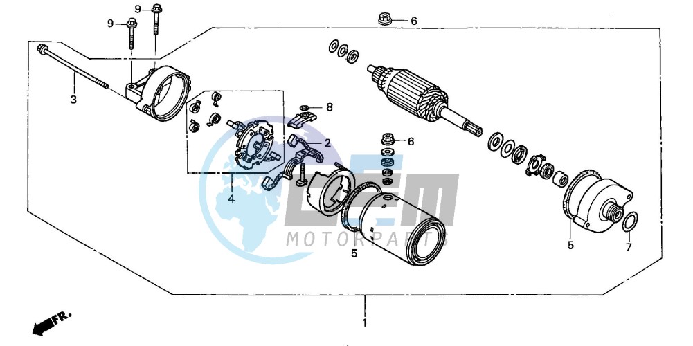 STARTING MOTOR