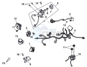 JET 4 R50 drawing WIRING HARNASS