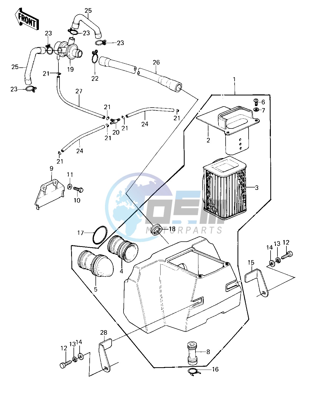 AIR CLEANER -- 80-81 C1_C2- -