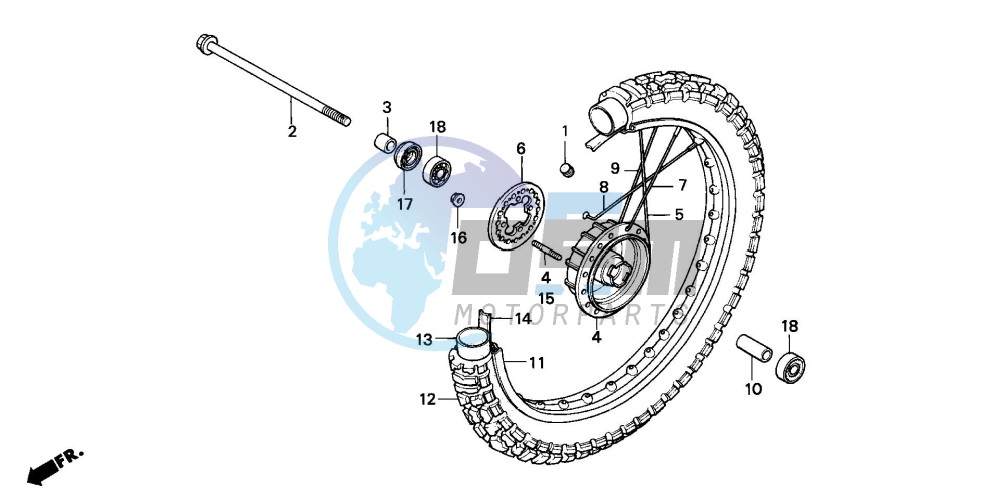 FRONT WHEEL