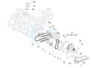 Medley 125 4T ie ABS E4 (EMEA) drawing Oil pump