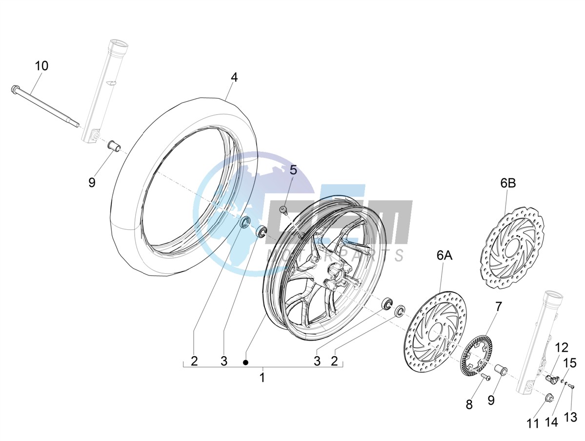 Front wheel