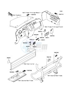 MULE_600 KAF400BEF EU drawing Labels