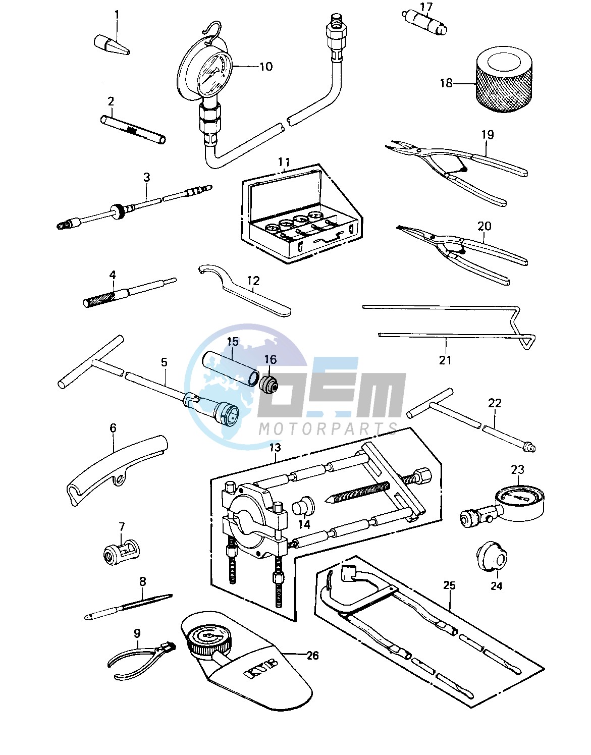 SPECIAL SERVICE TOOLS "A" -- 80-81 A1_A2- -