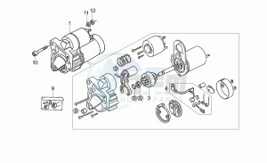 750 X Polizia - PA 2A Serie Polizia/PA 2A Serie drawing Starter motor