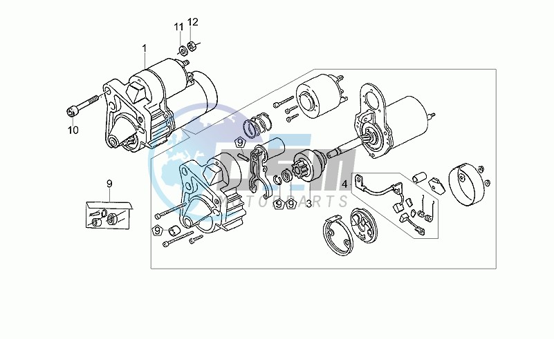 Starter motor