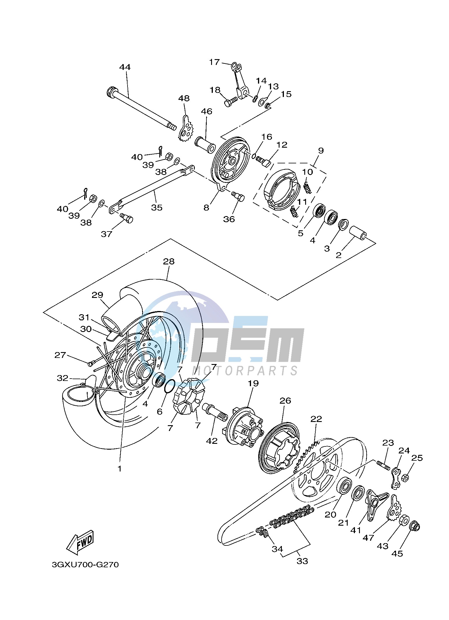 REAR WHEEL