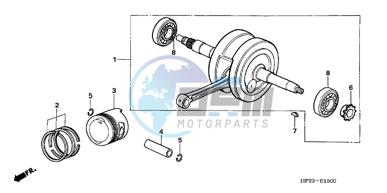 CRANKSHAFT/ PI STON