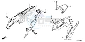 NC700SDE NC700SD 2ED - (2ED) drawing SEAT COWL