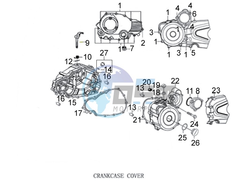 Crankcase cover