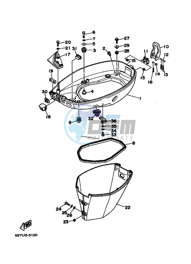 BOTTOM-COWLING