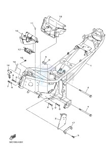 XJ6S ABS 600 (36D6) drawing FRAME