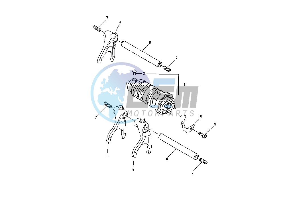 SHIFT CAM-FORK