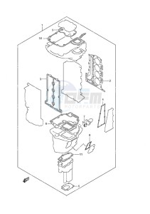 DF 90A drawing Gasket Set