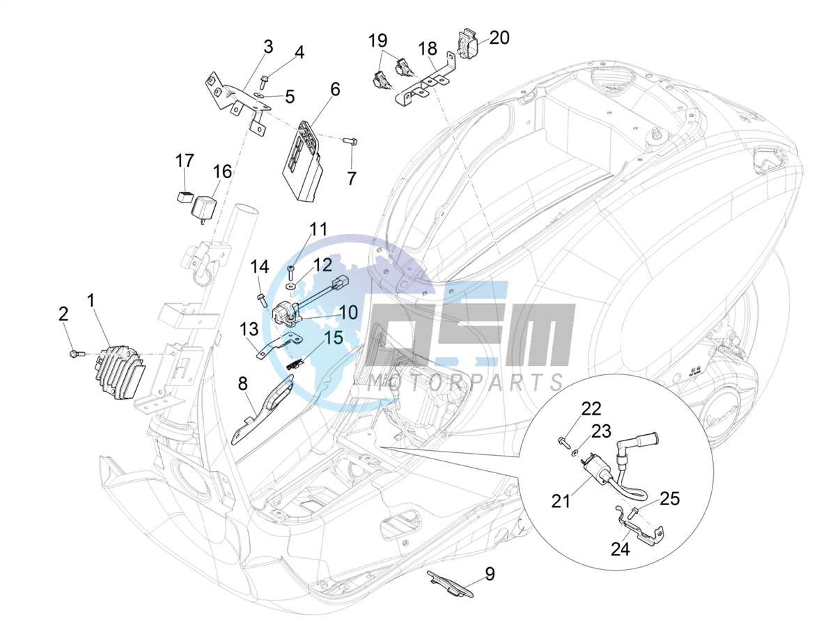 Voltage Regulators - Electronic Control Units (ecu) - H.T. Coil